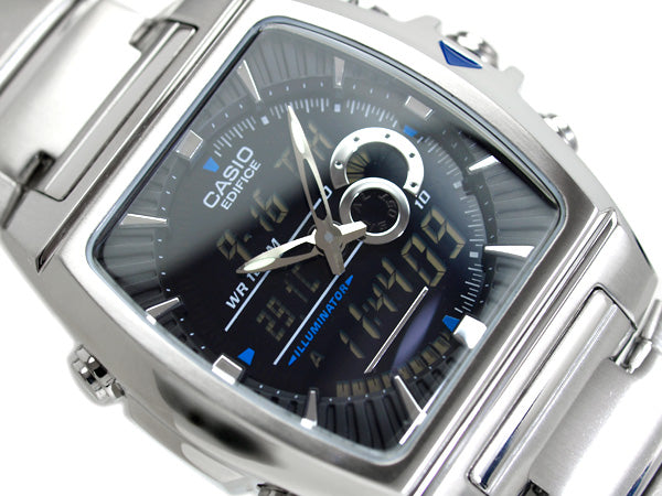 Casio Watchband EFA-120 D Bracelet Steel Silver Tone Edifice / Watchband