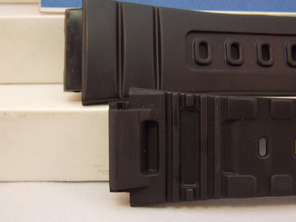 Casio Watchband DW-310, DW-330 Black Strap Watchband 300m