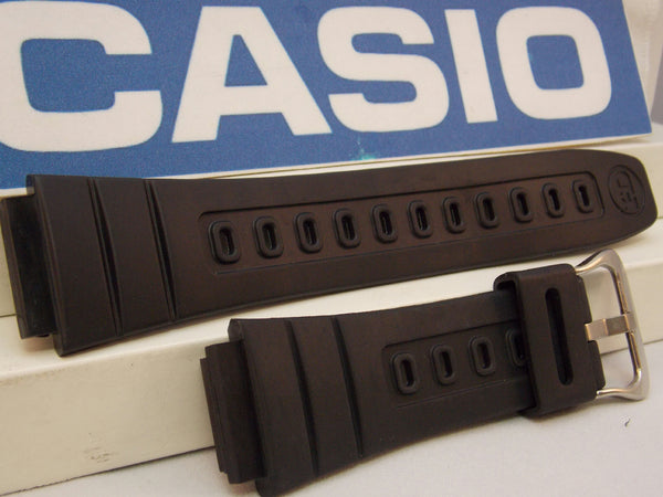 Casio Watchband DW-310, DW-330 Black Strap Watchband 300m