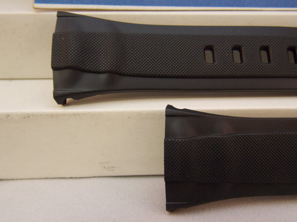 Casio watchband WVA-430, WVA-470, WVA-620, WVQ-400 Black Rub Waveceptor