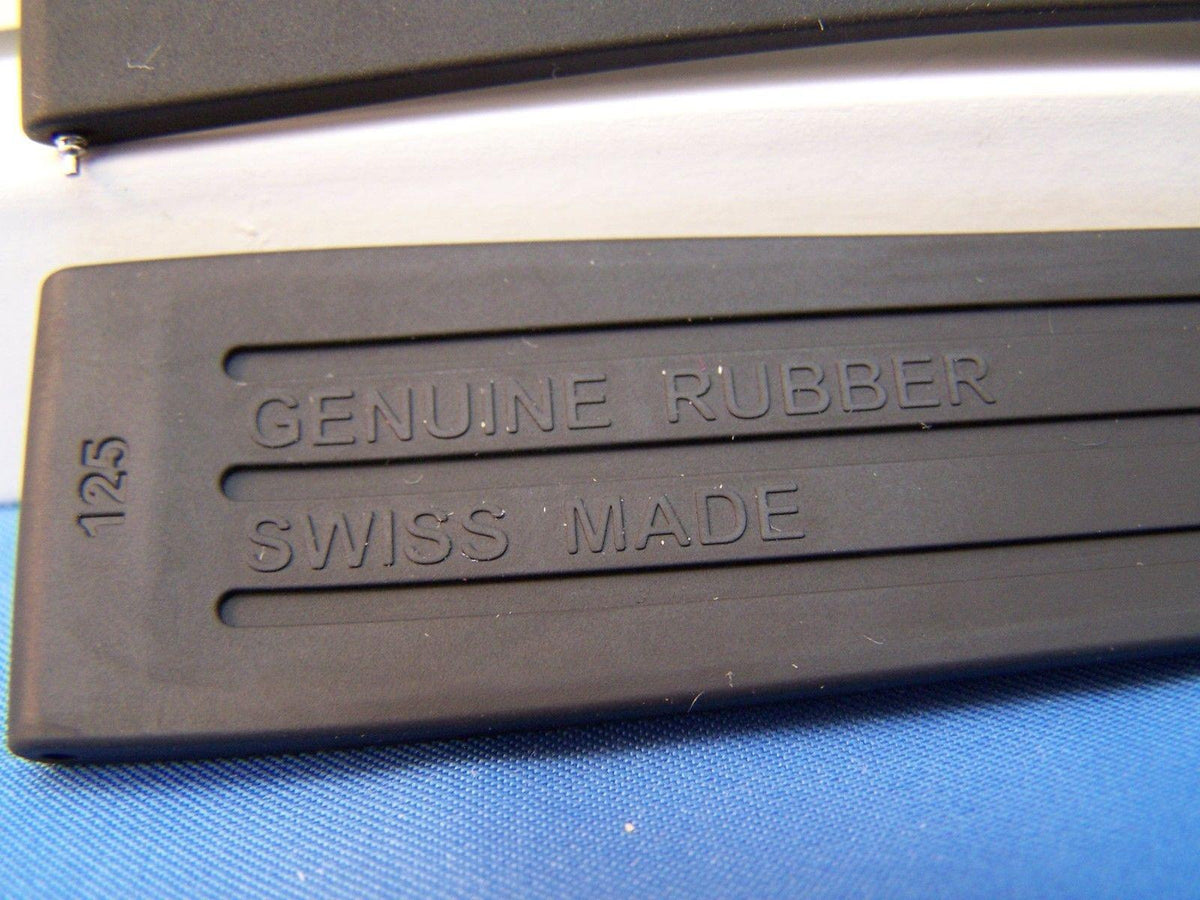 Swiss Army watchband Maverick ll (2) Man's black Rubber 22mm Sports Band