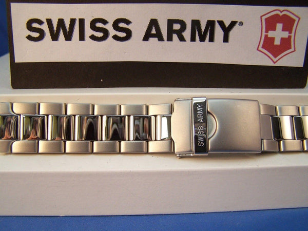 Swiss Army watchband Officer Bracelet All Steel fits Mod: 24336, 24337