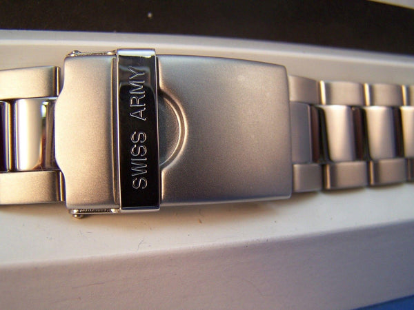 Swiss Army watchband Officer Bracelet All Steel fits Mod: 24336, 24337