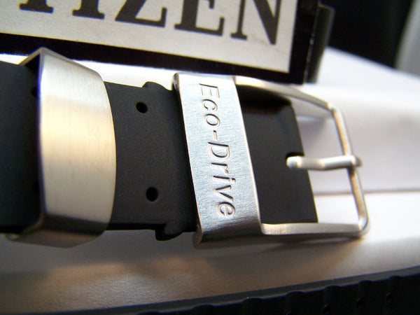 Citizen Watchband BJ8050 -08E Black Rubber Strap for Eco Drive 300m Prof. Divers