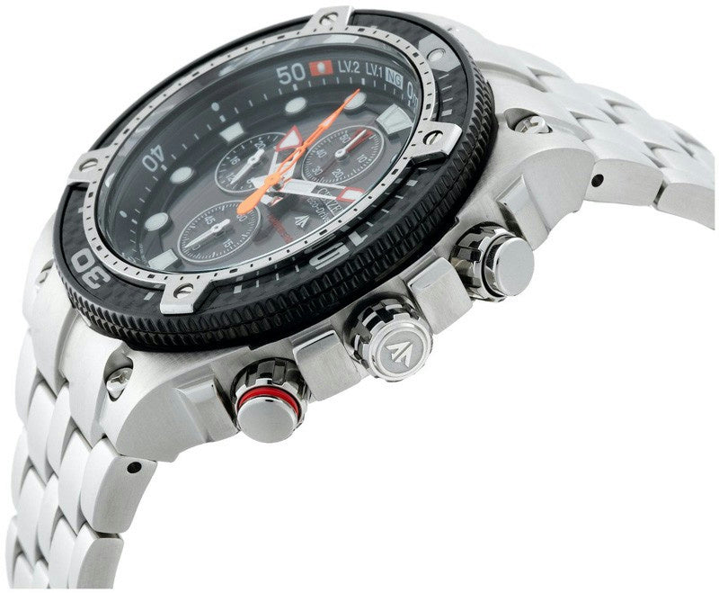Citizen Watchband BJ2105 Bracelet Steel Silver Color w/Attaching Pins