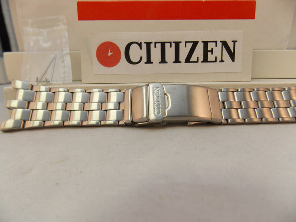 Citizen Watchband BJ2105 Bracelet Steel Silver Color w/Attaching Pins