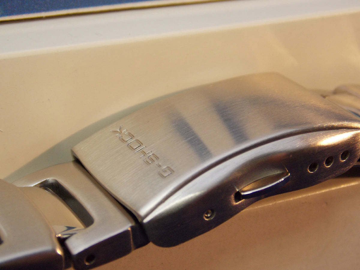 Casio watchband GW-600 & GW-610 Bracelet All Steel w/Push Button Release