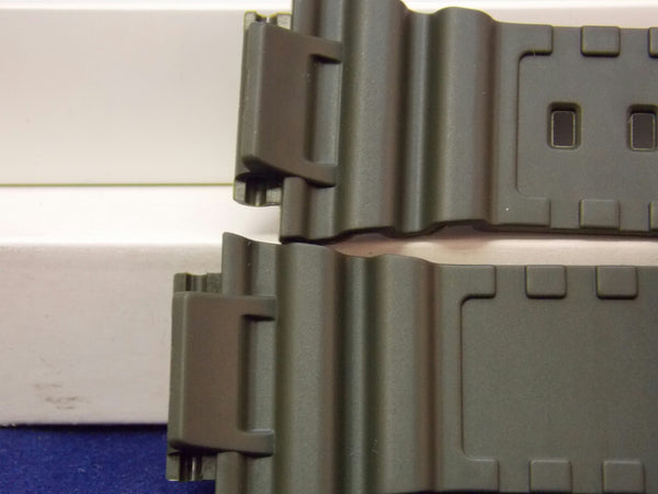 Casio watchband MRW-S300 H-3BV Miltary Green Rubber . Watchband