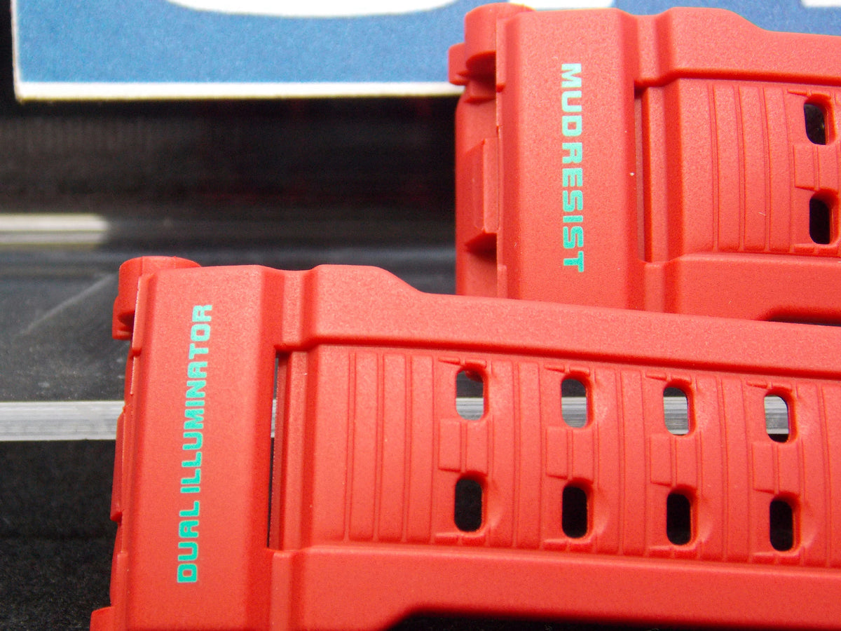 Casio watchband G-9000 MX-4 Red Mud Resist Dual Illuminator. . Watchband