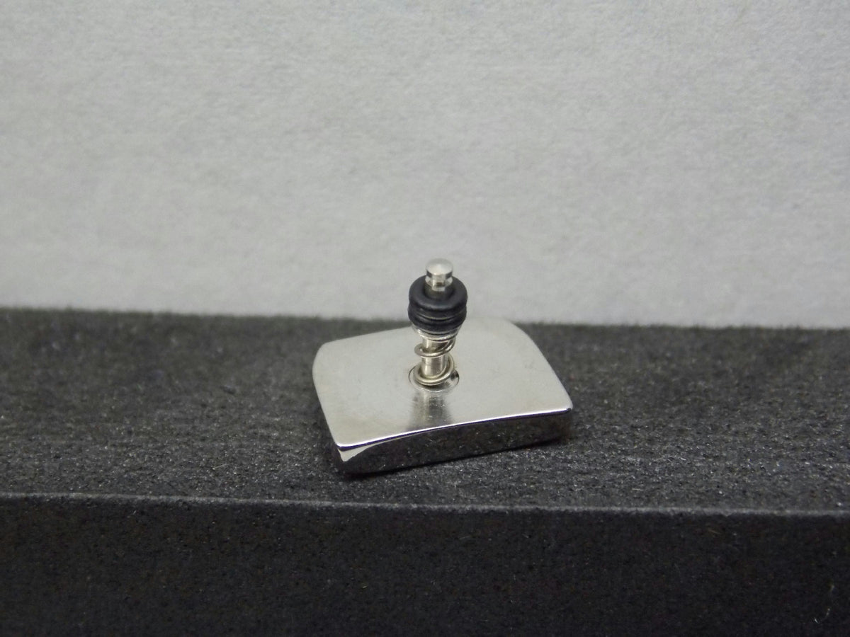 Casio Watch Parts G-2900 Light Button Polished Siver Tone w/Red G
