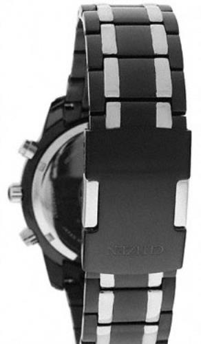 Citizen Men's BL5478-55E. Solar Powered Eco-Drive Chronograph Black Ion Plated