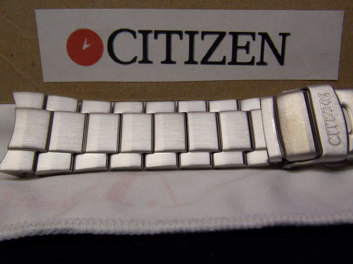 Citizen Watchband BN0100 -51E Bracelet 23mm Curved End W/ Quick Length Extend