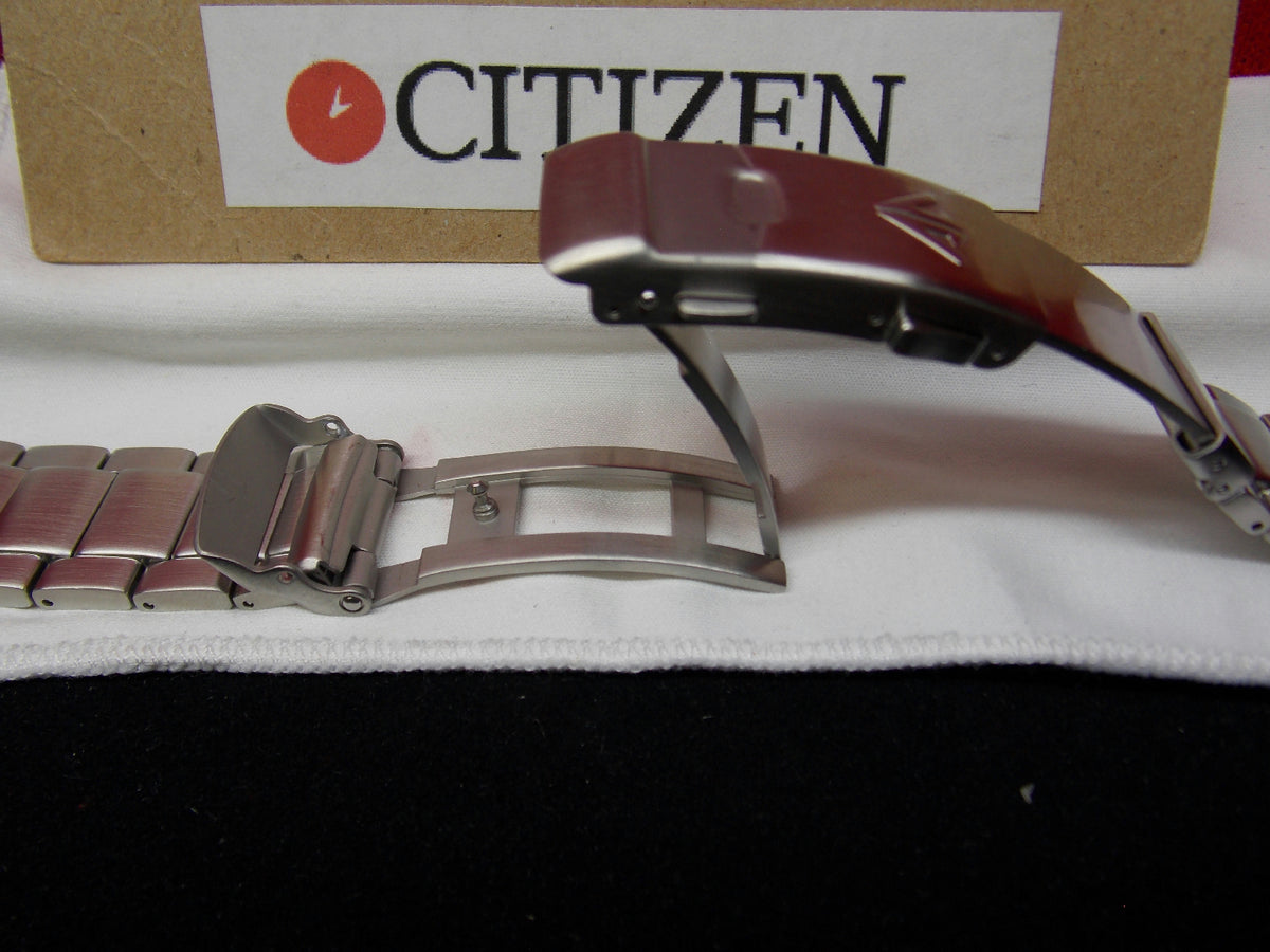 Citizen Watchband BN0100 -51E Bracelet 23mm Curved End W/ Quick Length Extend