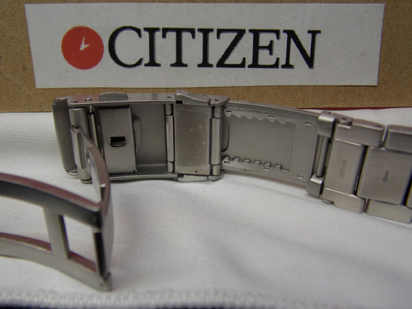 Citizen watchband BN0100 -51E Bracelet 23mm Curved End W/ Quick Length Extend