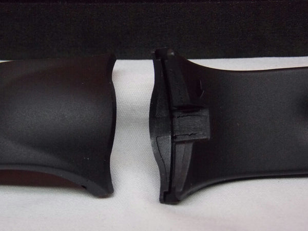 Citizen Watchband BN5048-01E Black Resin Strap. Compass Altimeter Watchband