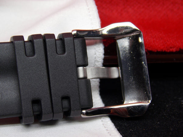 Citizen Watchband BN5048-01E Black Resin Strap. Compass Altimeter Watchband