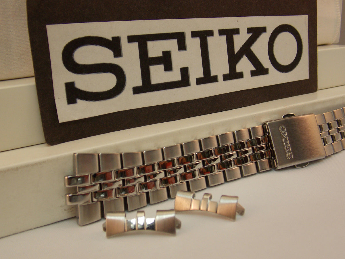 Seiko WatchBand SNE031,SNE032,SNE034 Bracelet 18mm Steel Silver Tone. Watchband