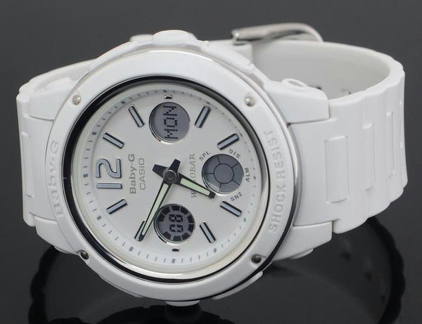 Casio watchband BGA-150 -7 White Baby-G . Also Fits BGA-151, BGA-152