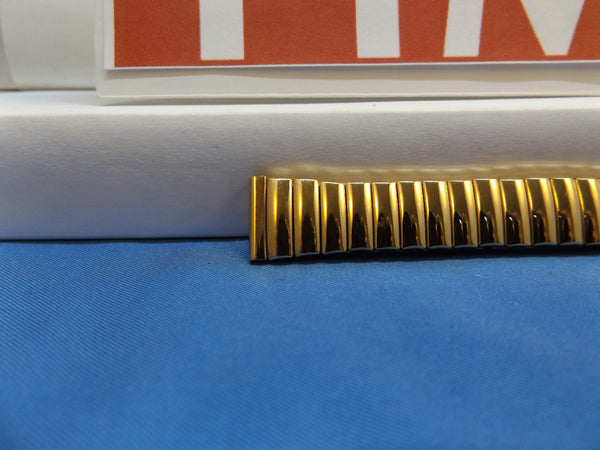 Timex watchband 13mm Gold Tone Expansion/Stretch Bracelet Ladies Watchband