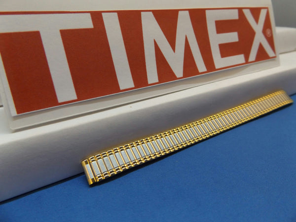 Timex watchband 10mm Two Tone Expansion/Stretch Bracelet Gld/Sil Lds Watchband