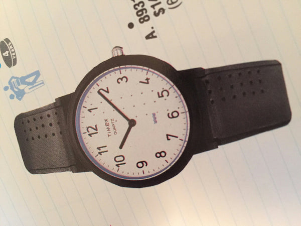 Timex watchband 89311 12mm Wide Ladies Sport Band/ With Pins. Watchband