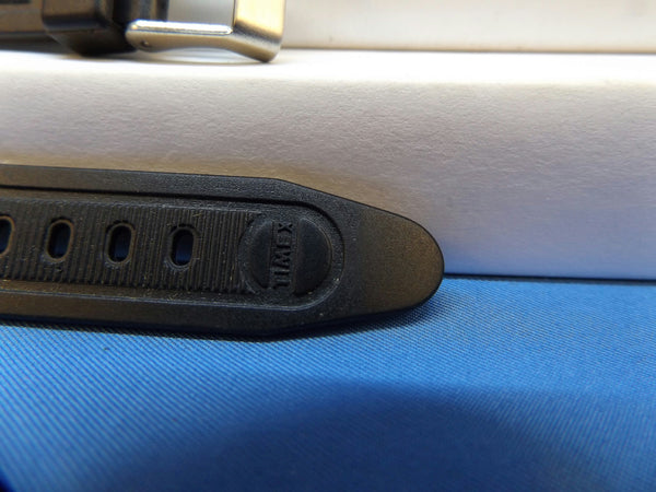 Timex watchband 19mm Ironman Black:Red Graphics . Original Watchband