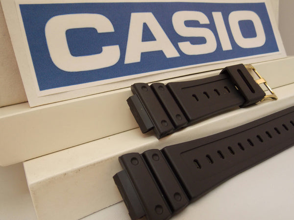 Casio Watchband DW-5600 EG-9, DW-5600 P-1 Strap W/Gold Tn Bkl.G-Shock Strap