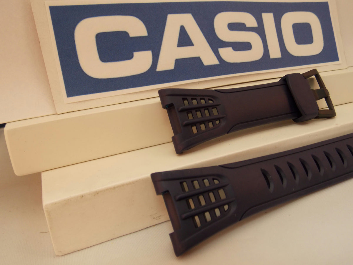 Casio Watchband SGW-200 -2V Blue Resin Lap & Distance Strap. Watchband