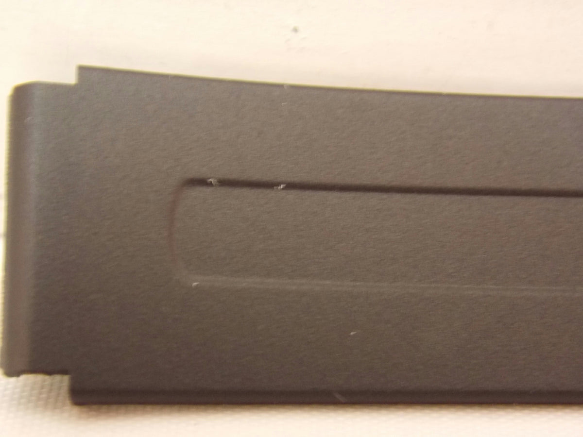 Casio Watchband MW-59, MW-60 16mm Black Rubber Strap. Original Watchband