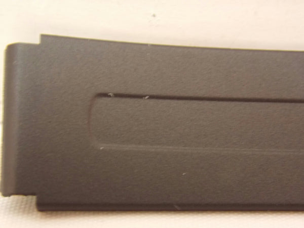 Casio watchband MW-59, MW-60 16mm Black Rubber . Original Watchband