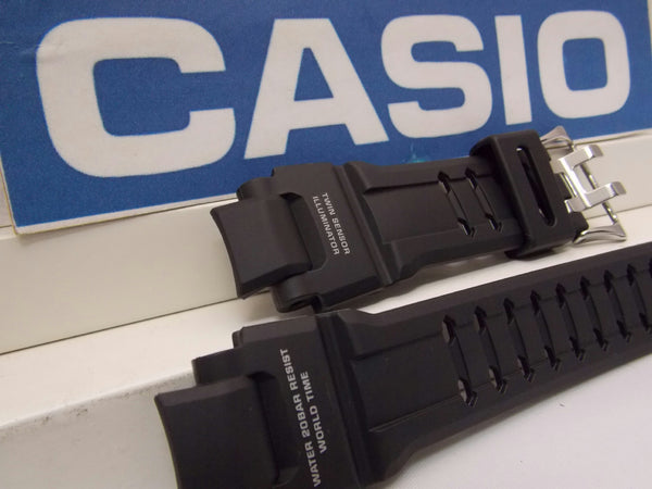 Casio watchband GA-1100 -1A Black Rubber  G-Shock Twin Sensor. Watchband