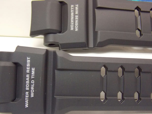 Casio watchband GA-1100 -1A Black Rubber  G-Shock Twin Sensor. Watchband