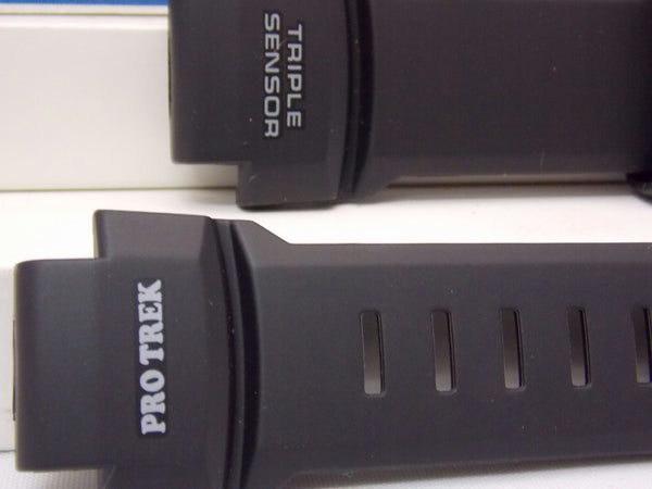 Casio watchband PRG-260,PRW-550,PRW-3500.ProTrek Triple Sensor Black