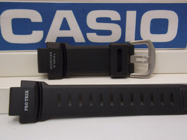 Casio watchband PRG-260,PRW-550,PRW-3500.ProTrek Triple Sensor Black