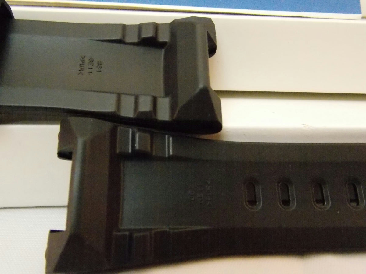 Casio Watchband G-Shock GST-210,GST-410,GST-S100,GST-W110. Black Resin Strap