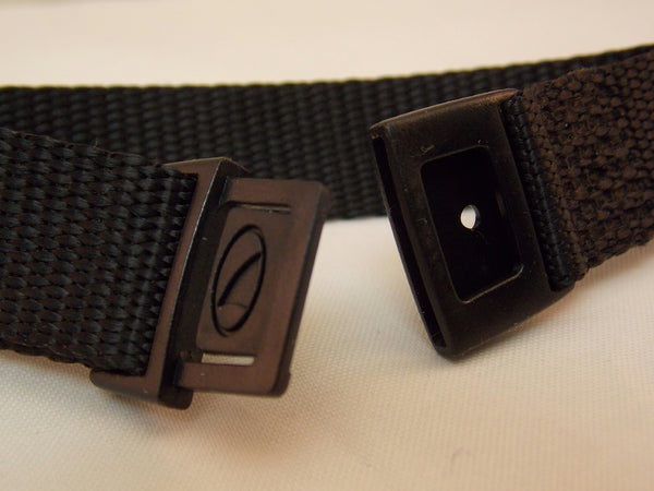 Freestyle watchband 16mm Sport Band Blk One Piece Clip Bkle Washable/Adjustable