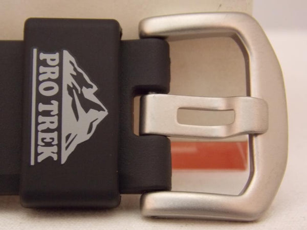 Casio watchband PRW-5000 ProTrek Triple Sensor Watchband/ Black Resin