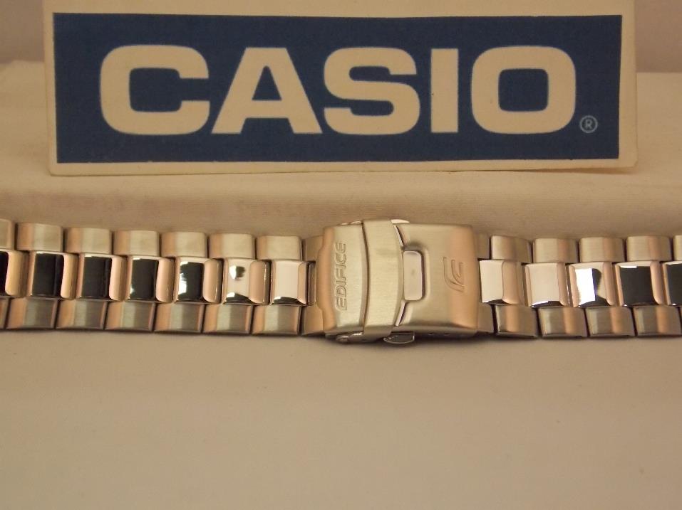 Casio watchband EMA-100 D Bracelet Edifice Tide Graph All Steel Watchband