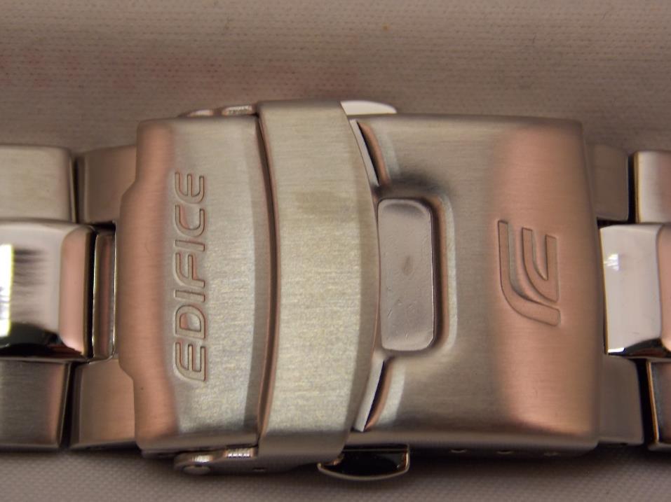 Casio watchband EMA-100 D Bracelet Edifice Tide Graph All Steel Watchband