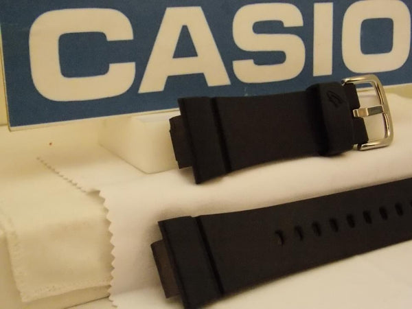 Casio watchband BG-6903, BGD-140 Baby-G Black Resin Watchband.