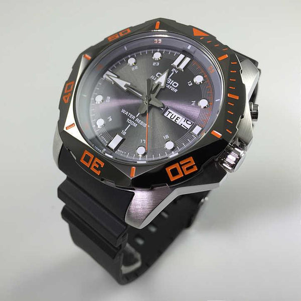 Casio Watch Band MTD-1080 Black Resin Watchband. Strap