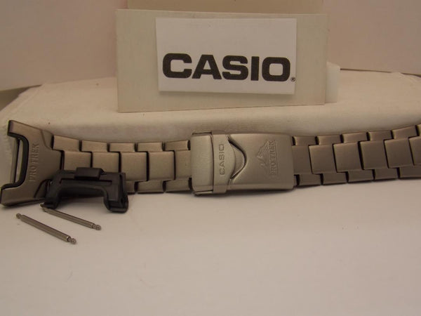 Casio watchband PRG-240 T Bracelet Titanium w/ End Caps and Spring Bars