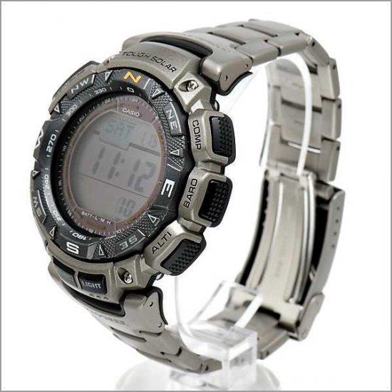 Casio watchband PRG-240 T Bracelet Titanium w/ End Caps and Spring Bars