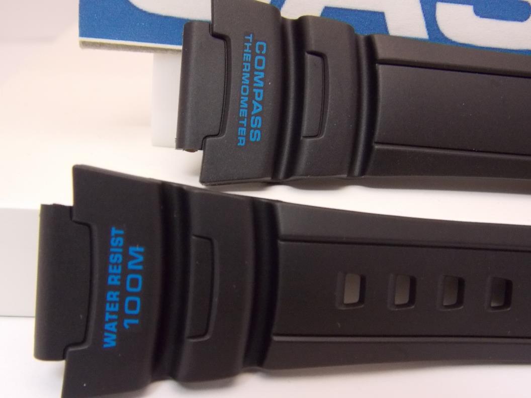 Casio Watchband SGW-500 -2 Blue Graphics Black.Compass Thermometer Twin Sensor