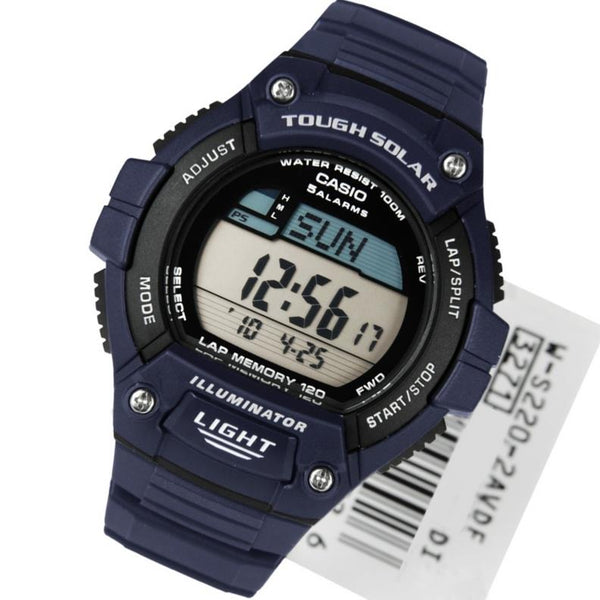 Casio watchband W-S220 -2AV Blue Tough Solar Illuminator 5 Alarm