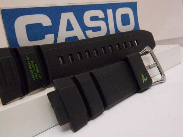 Casio watchband STB-1000 Black Resin  for Casio Bluetooth. Watchband