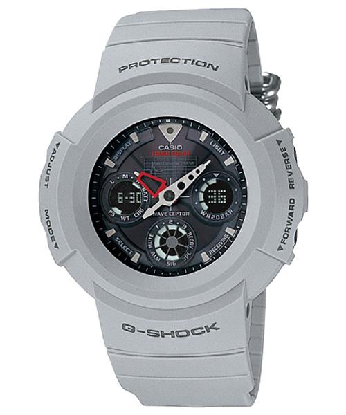 Casio Watch Parts AWG-500 Bezel Gray