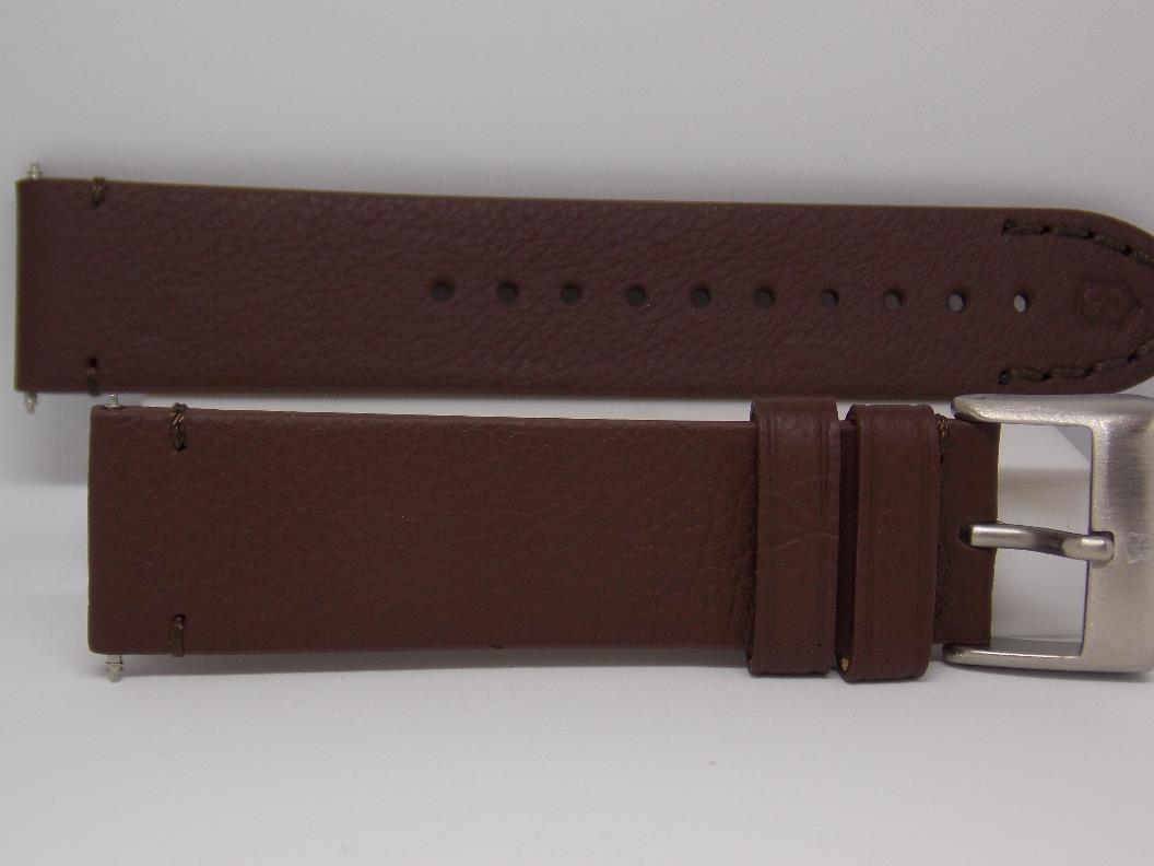 Swiss Army watchband 005369 Brown Leather /Watchband Alliance Chronograph