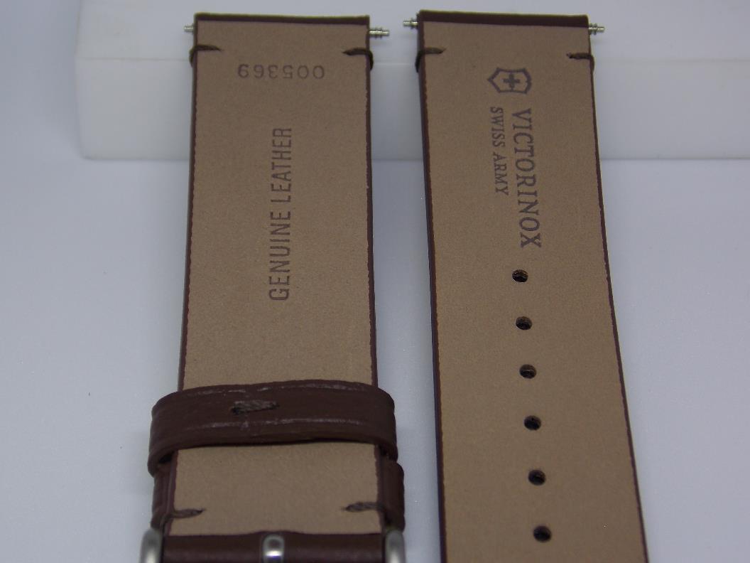 Swiss Army watchband 005369 Brown Leather /Watchband Alliance Chronograph