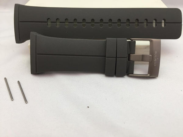 Suunto watchband For Model Spartan. Original Sport Black Silicone Rubber